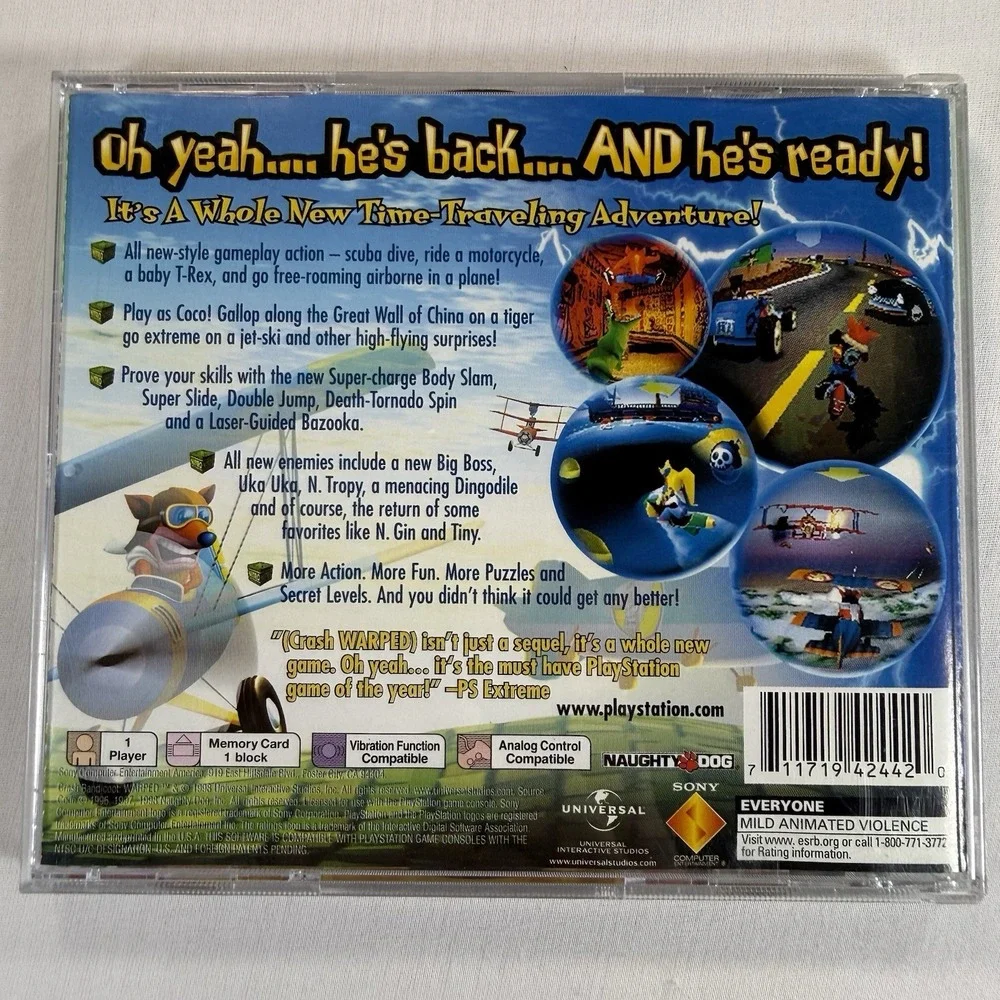 Sony crash bandicoot